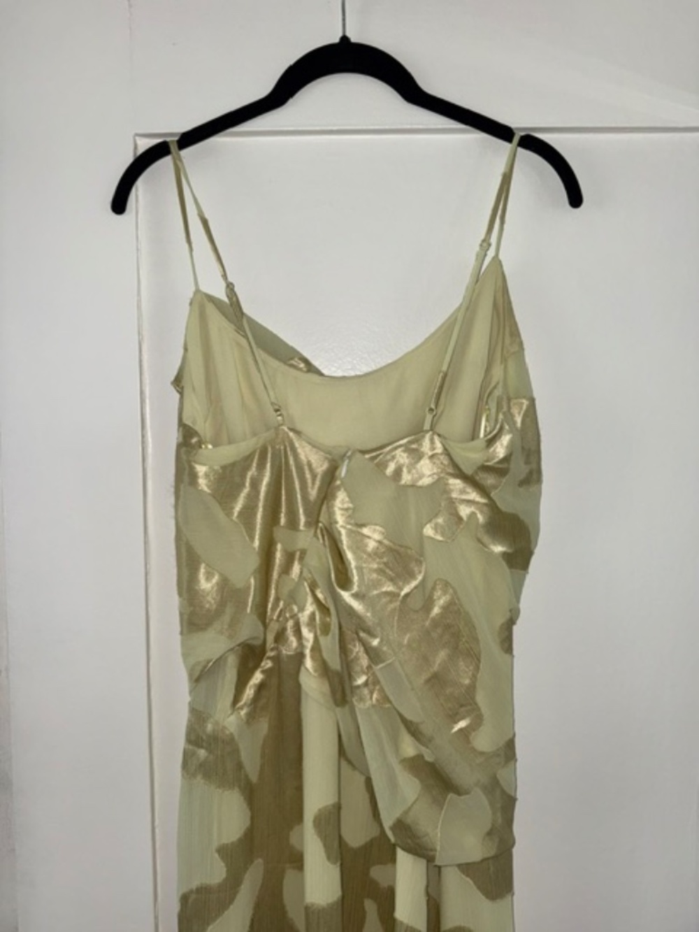 SIMKHAI Jessa Draped Gown in Sunglow $995 - Picture 6 of 15